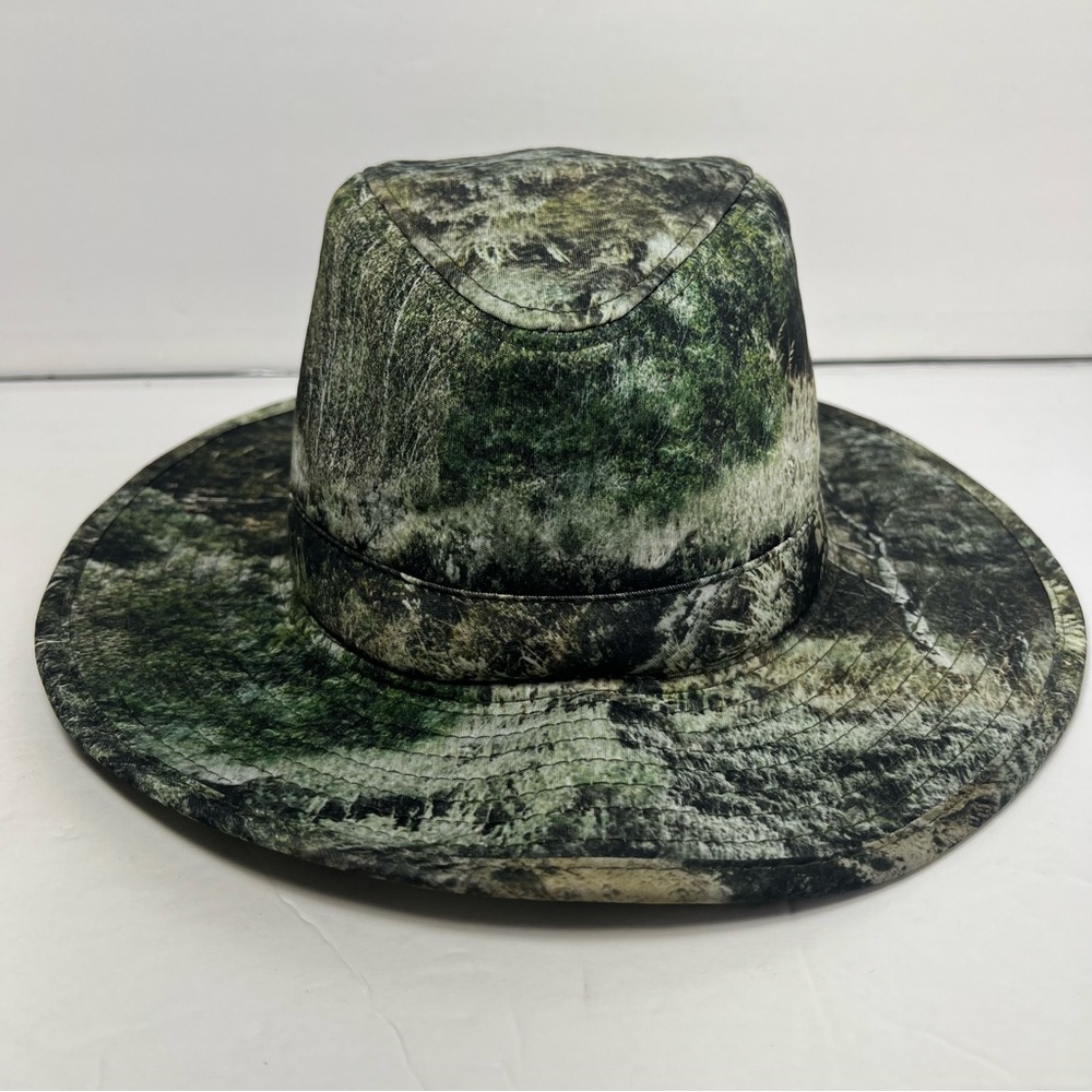 Signatures Mossy Oak Country Camouflage Boonie Safari Hat Wide Brim Sise L/XL